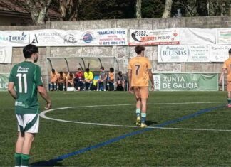 Huracán racinguista en Ferrol. Foto: @DassFigueiras