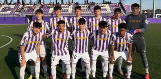 El Real Valladolid se agarra al balón parado ante el Unión Adarve para ganar un intenso encuentro que sentenció Sergio Esteban