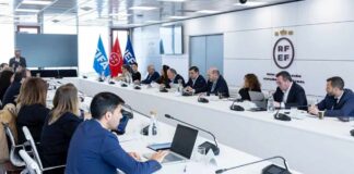 España presenta su candidatura para ser sede del Europeo. FOTO: RFEF