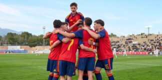 España 4-0 Finlandia. La sub-19 vence con autoridad y se la jugará frente a Países Bajos en la última jornada de la ronda élite.