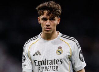 El meteórico ascenso de Thiago Pitarch. Foto: cuenta de X del Real Madrid.