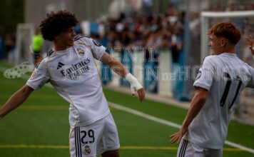 El Real Madrid vence al Alcorcón en un partido muy parejo