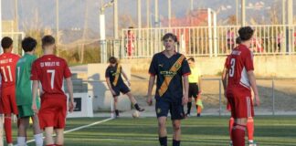 Toni López, el actual pichichi de División de Honor y la principal apuesta de futuro del Girona en ataque.