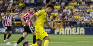 El Jmili marchándose de su marca. Fuente: Cantera Grogueta en X