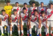 El Rayo domina bajo la lluvia