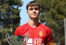 La Sub-16 convoca a Javier Berdejo El joven canterano del Real Zaragoza forma parte de la expedición de la Sub-16 para los próximos entrenamientos.