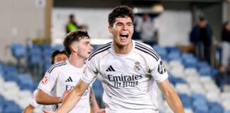 Jacobo desata la locura en el Di Stefano y el Castilla ya acaricia el sueño del play-off