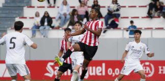 El Real Madrid resiste hasta el final y jugará la Final Four. Foto: cuenta de X del Athletic Club.
