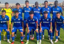 El Getafe golea y espera al Real Madrid como líder