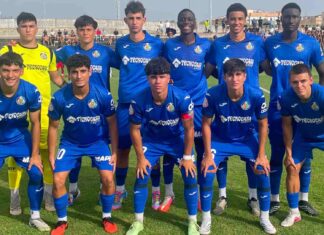 El Getafe golea y espera al Real Madrid como líder