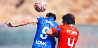El tercer punto del curso lo sumó hoy el Getafe B, que resiste ante el asedio del Numancia a balón parado.
