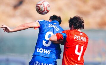El tercer punto del curso lo sumó hoy el Getafe B, que resiste ante el asedio del Numancia a balón parado.