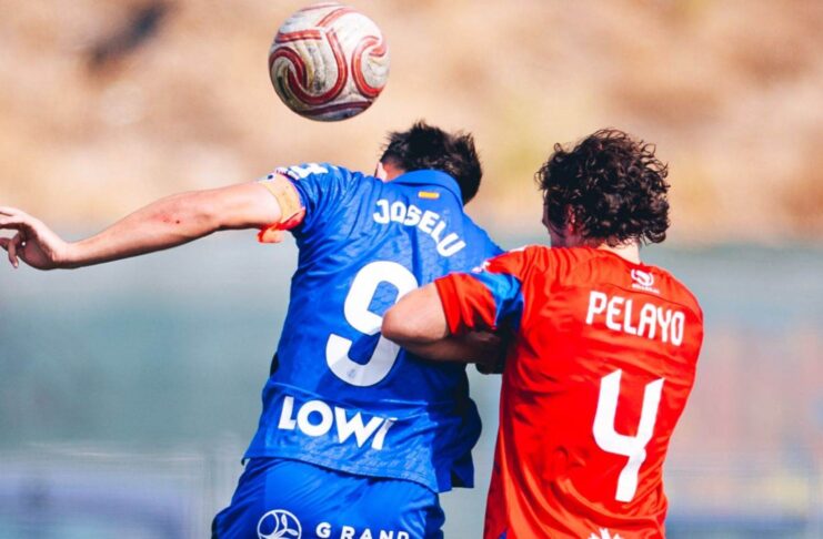 El tercer punto del curso lo sumó hoy el Getafe B, que resiste ante el asedio del Numancia a balón parado.