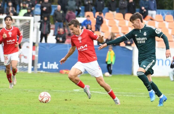 Un penalti salvó al Real Madrid C en Alcalá en un empate sin goles